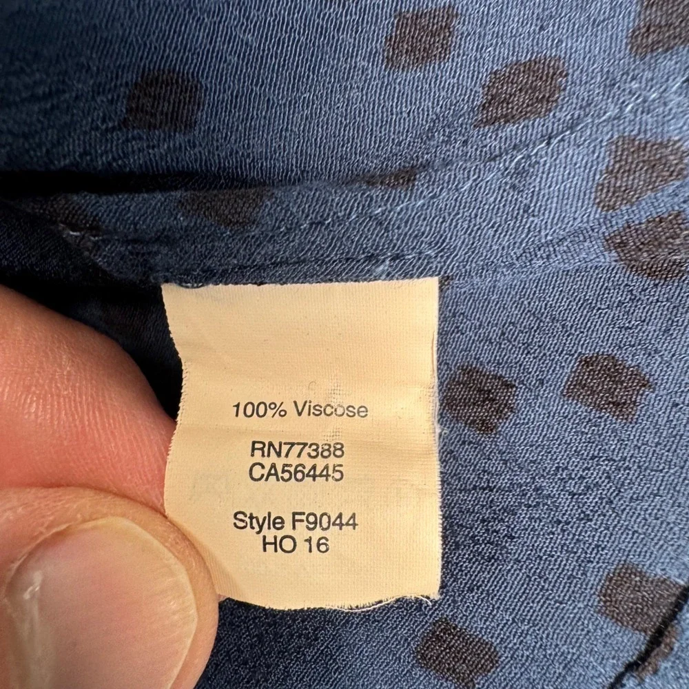 Madewell Cottagecore Fairycore Mini Dress Blue Romantic‎ Prairie Boho L